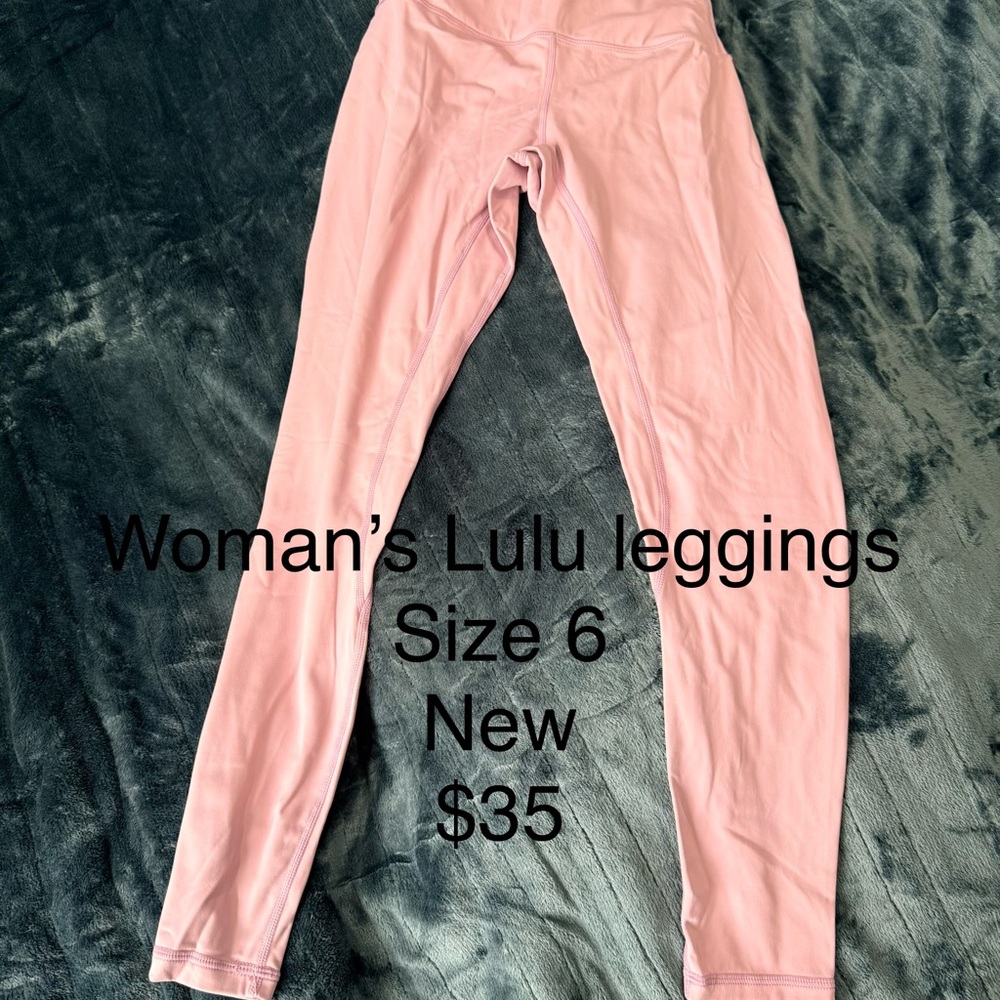 lululemon athletica Pink Leggings